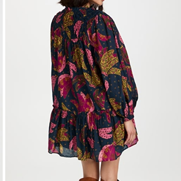 Farm Rio Patchwork Banana Mini Dress - Picture 2 of 5